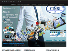 Tablet Screenshot of cinri.com